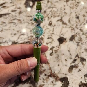 Handmade beaded pen